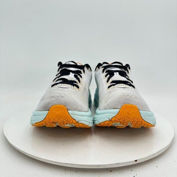 Hoka One One Rincon 3 Men Size 8D 1119395-WBGL White Blue Glass Running Shoes - Picture 2 of 11